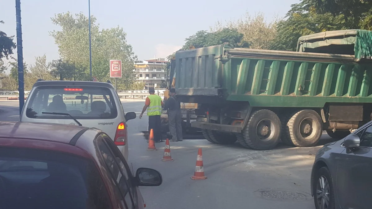 Εργοτάξιο η Γεωργιάδου – Κυκλοφοριακό χάος και ταλαιπωρία στην περιοχή