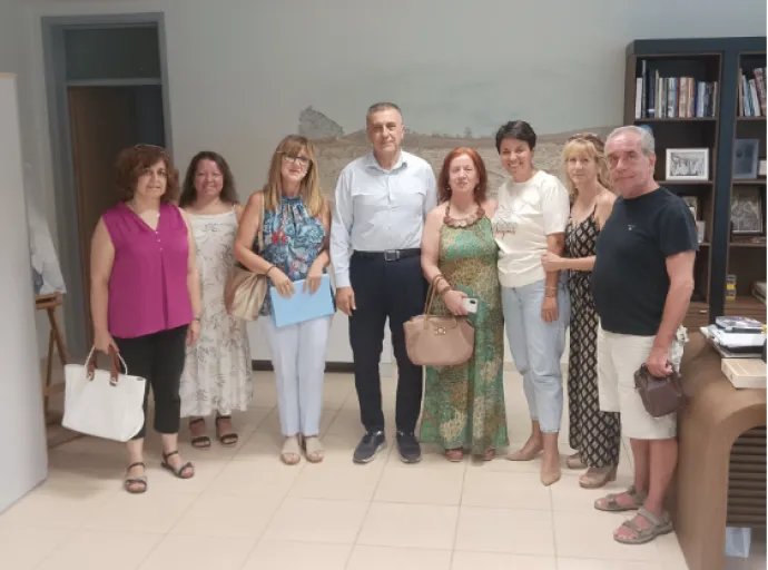 Επίσκεψη συλλόγων του 2ου Γυμνασίου-Λυκείου Λάρισας στον Περιφερειάρχη