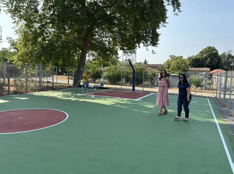 Νέο γήπεδο μπάσκετ στη Ροδιά από τον Δήμο Τυρνάβου