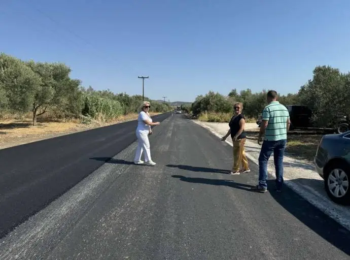 Αυτοψία σε έργα της Περιφέρειας από την Άννα - Μαρία Παπαδημητρίου (ΦΩΤΟ)