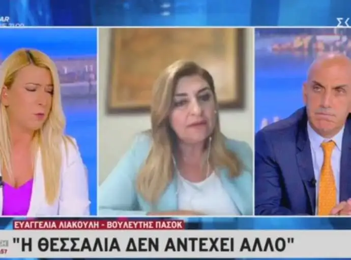 Λιακούλη σε ΣΚΑΙ: "Κυβέρνηση συσκέψεων, χωρίς αποτέλεσμα" (VIDEO)
