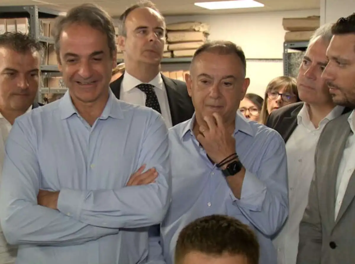 Ήρθε Λάρισα... για να επιστρέψει - Σε εξέλιξη η περιοδεία Μητσοτάκη στη Θεσσαλία (VIDEO &amp; ΦΩΤΟ)