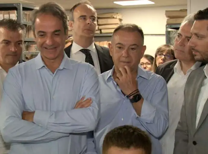 Ήρθε Λάρισα... για να επιστρέψει - Σε εξέλιξη η περιοδεία Μητσοτάκη στη Θεσσαλία (VIDEO &amp; ΦΩΤΟ)