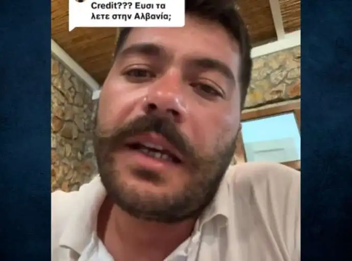 Άρης Τσάπης: «Έτσι το λέτε στην Αλβανία;» του γράφουν - «Μαζευτείτε γιατί έχετε ξεφύγει» απαντά