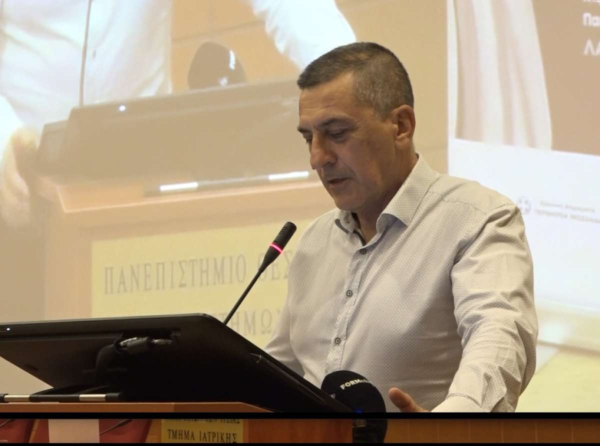 Διάλεξη Κουρέτα για την παχυσαρκία στο 3ο Ιπποκράτειο Ιατρικό Συνέδριο της Λάρισας