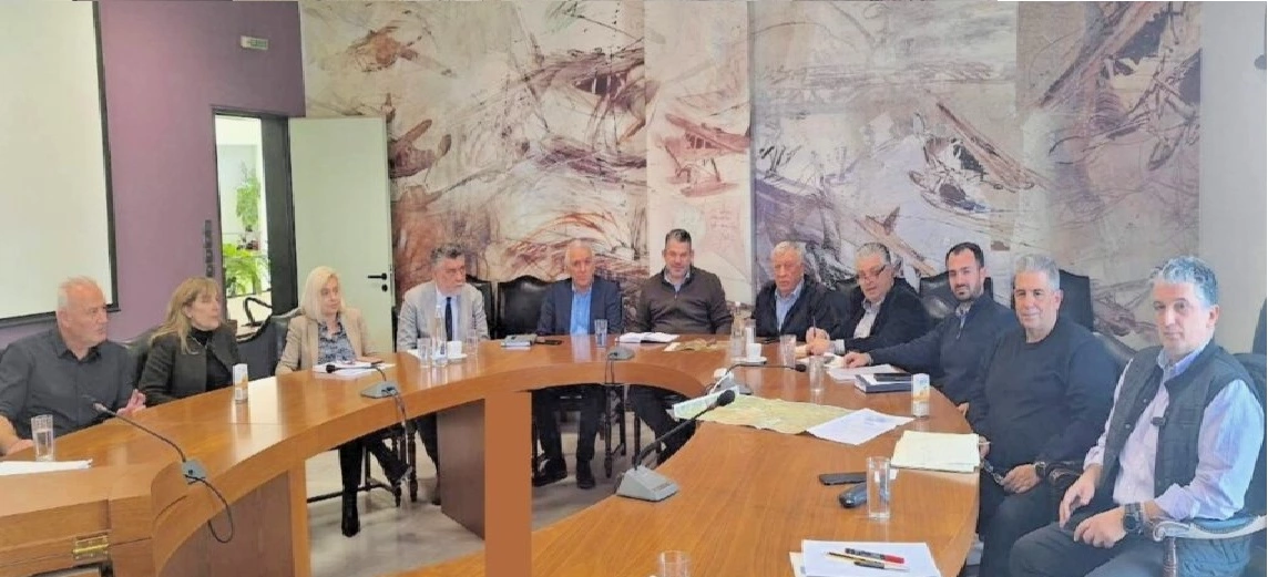 Συνάντηση εργασίας με θέμα την κατασκευή λιμνοδεξαμενών σε Κοιλάδα και Αγίους Αναργύρους