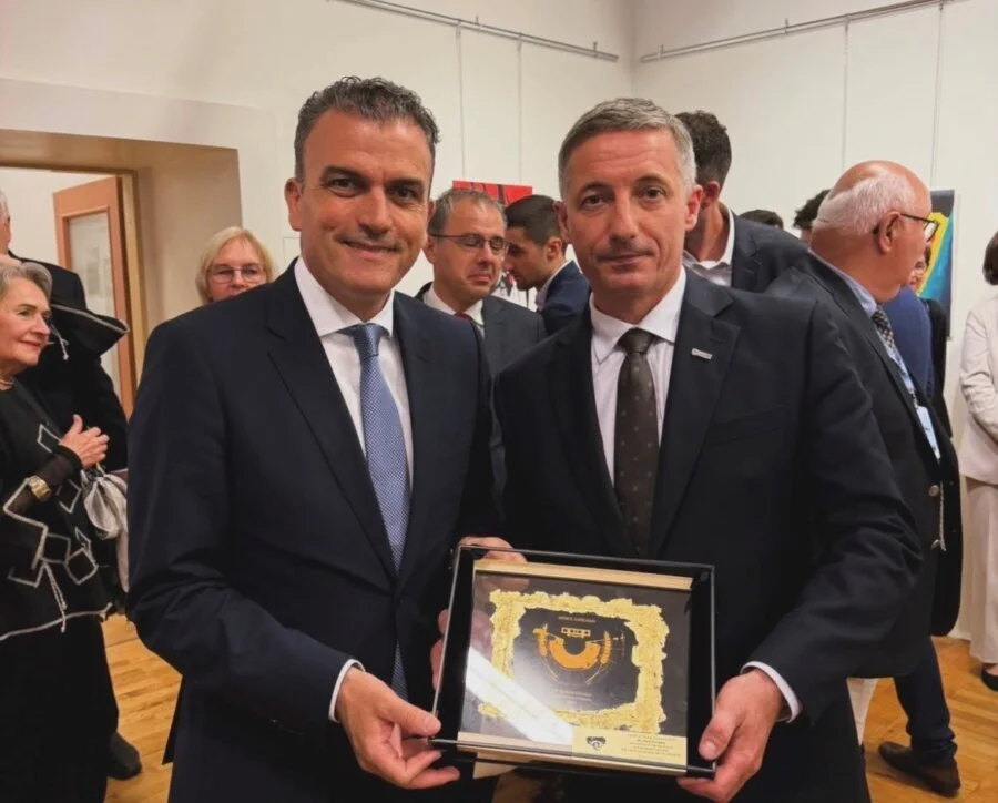 Ο Δήμαρχος Λαρισαίων στο Ρίμπνικ της Πολωνίας