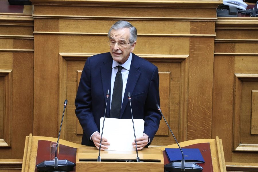 Παρέμβαση Σαμαρά στη Βουλή μετά τις τελευταίες εξελίξεις με τον ΟΠΕΚΕΠΕ