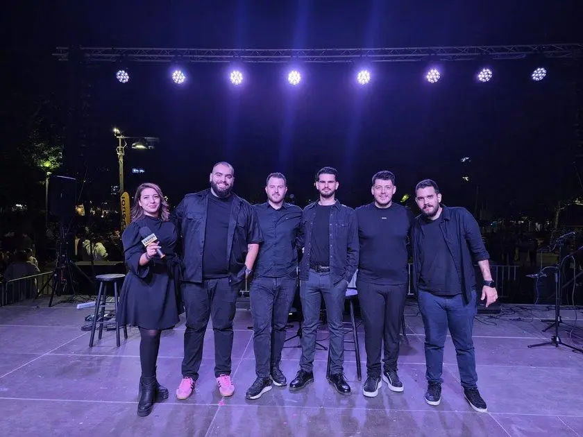 Φεστιβάλ Νεολαίας: Οι Βλάμηδες μιλούν επί σκηνής στον Campos 97.8 (VIDEO)
