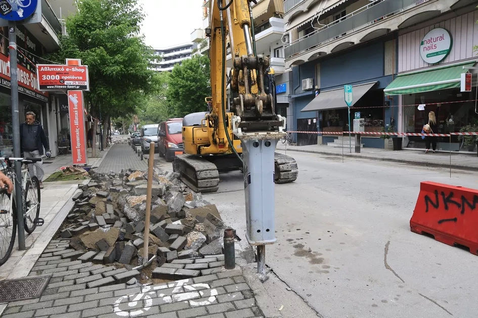 Δ.Λαρισαίων | Διασύνδεση Μνημείων, Οδική Ασφάλεια και Εσωτερικός Δακτύλιος - Τα έργα σε εξέλιξη (ΦΩΤΟ)