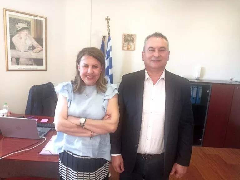 Η μείωση των εκπομπών άνθρακα στο επίκεντρο συνάντησης Αντιπεριφερειάρχη Υγείας – Υποδιοικήτριας 5ης ΥΠΕ