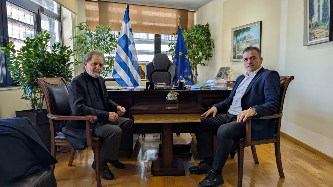 Στον Δήμαρχο Λαρισαίων ο Λουκάς Κατσαρός