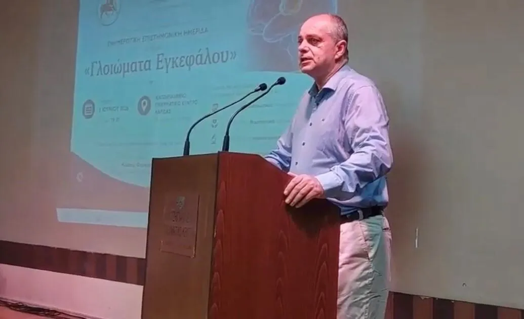 Ο Χρήστος Καπετάνος για τη Νευροχειρουργική Κλινική: Η έρευνα αποτελεί το ισχυρότερο όπλο απέναντι στις σοβαρές παθήσεις όπως τα γλοιώματα του εγκεφάλου