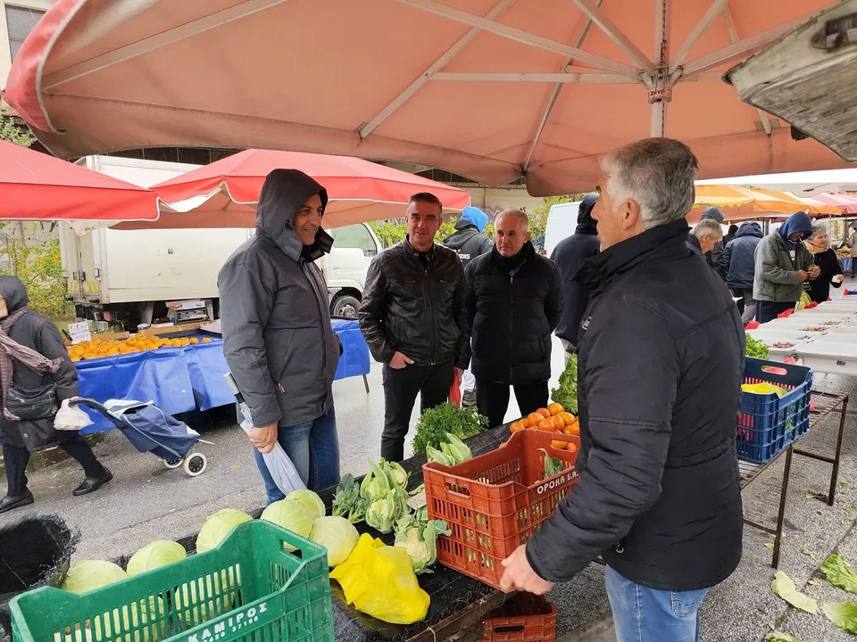 Στήριξη της Περιφέρειας στους παραγωγούς των λαϊκών αγορών (ΦΩΤΟ)