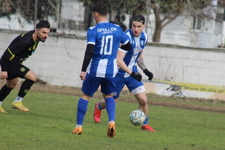 Απόλλων Λάρισας - Κίσσαβος Συκουρίου 2-1 (ΦΩΤΟΡΕΠΟΡΤΑΖ)