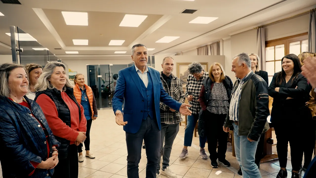 Έργα 2,6 εκατ. € ανακοίνωσε στην Καλαμπάκα ο Κουρέτας (ΦΩΤΟ)
