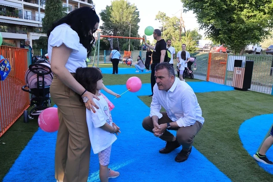 Ακόμη ένας χώρος χαράς και ξεγνοιασιάς στον Ιπποκράτη (ΦΩΤΟ)