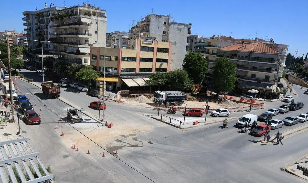 ΔΕΥΑΛ: Περιορισμοί κυκλοφορίας στον κόμβο Φαρσάλων (ΧΑΡΤΕΣ)