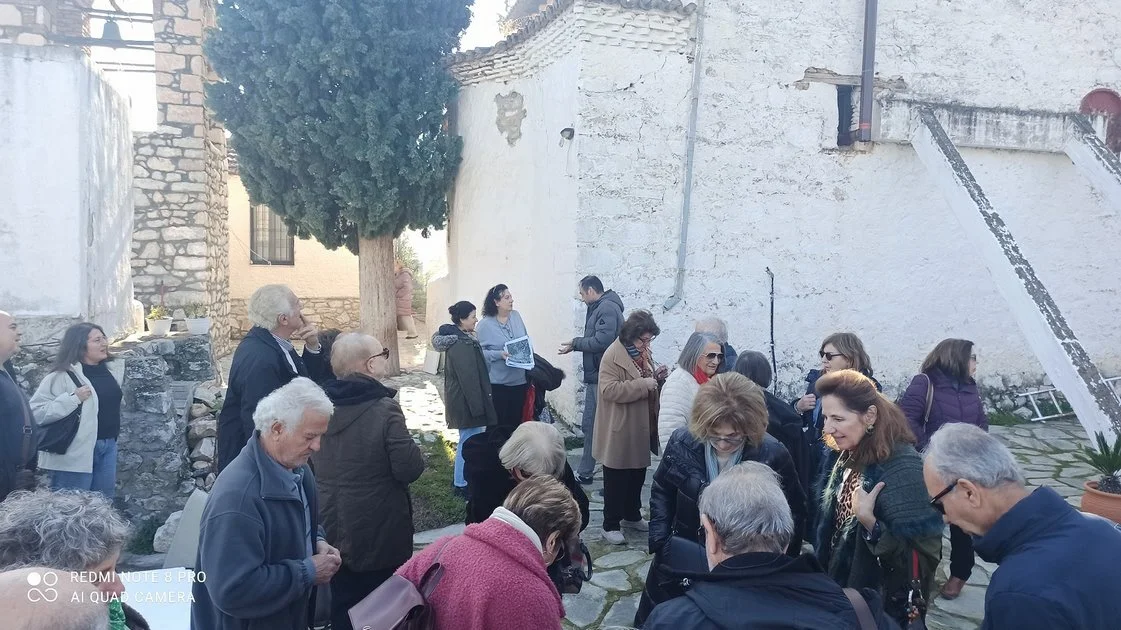 Εξόρμηση γνωριμίας στα μνημεία του Τυρνάβου από τον Σύλλογο Φίλων Διαχρονικού Μουσείου Λάρισας (ΦΩΤΟ)