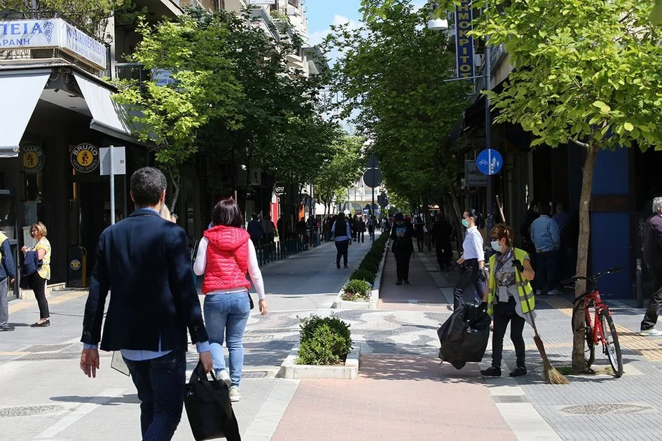 Απογοητευτική η εικόνα στην αγορά της Λάρισας