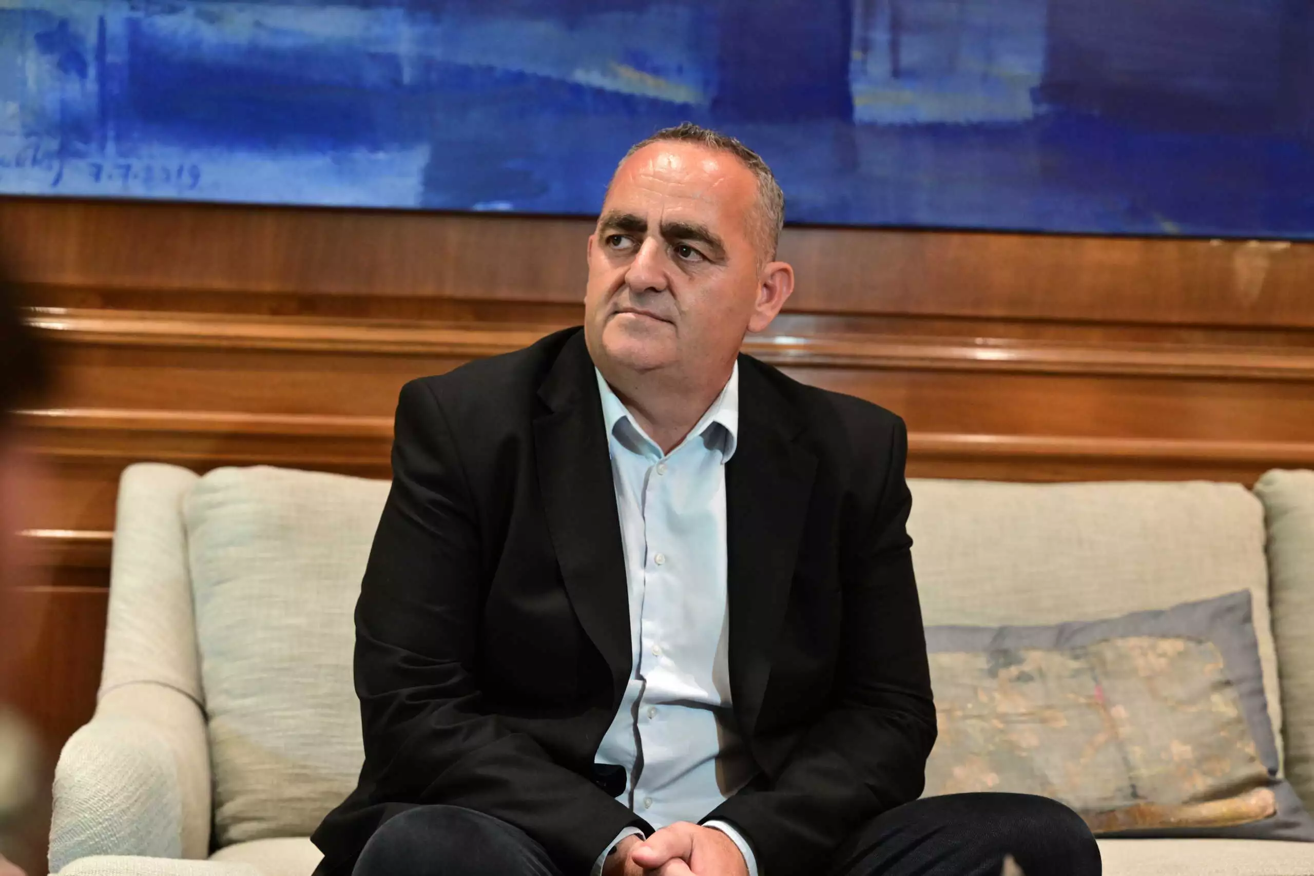Ομιλητής σε εκδήλωση στη Λάρισα ο ευρωβουλευτής της ΝΔ Φρέντη Μπελέρης