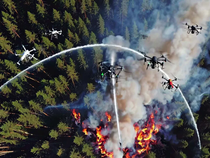 Drones και δορυφόροι απέναντι στις πυρκαγιές: Η νέα τεχνολογική ασπίδα της Ελλάδας