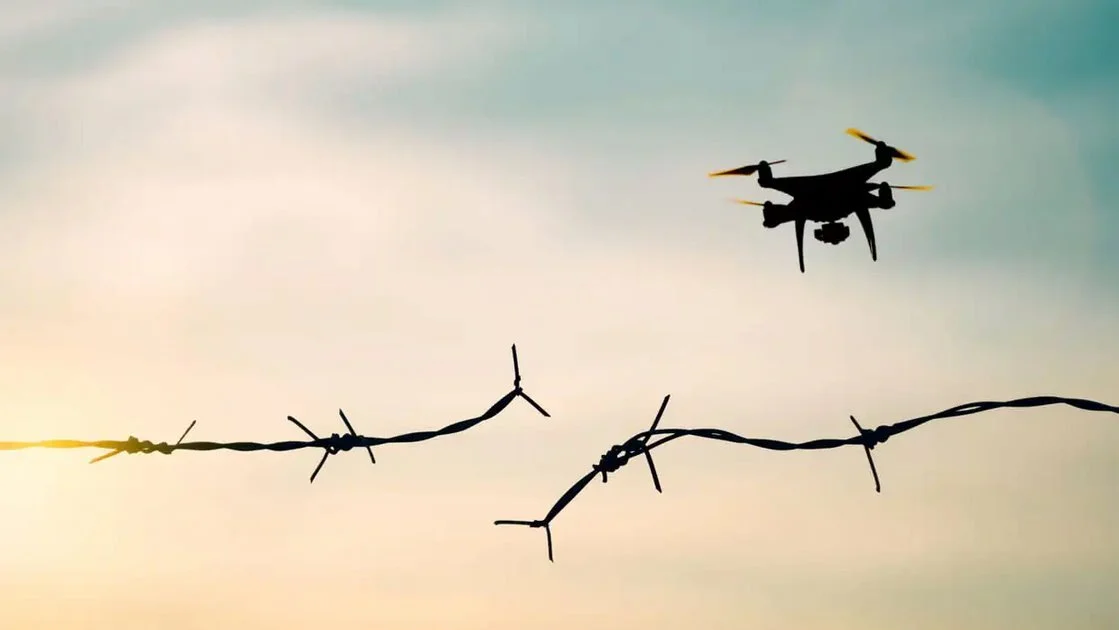 Πτώση drone με απαγορευμένα αντικείμενα στο σωφρονιστικό κατάστημα Λάρισας