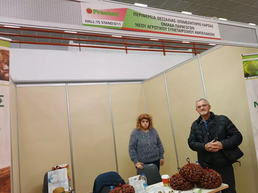 Η συμμετοχή του Επιμελητηρίου Λάρισας στην Δ.Ε. φρούτων και λαχανικών FRESKON 2025