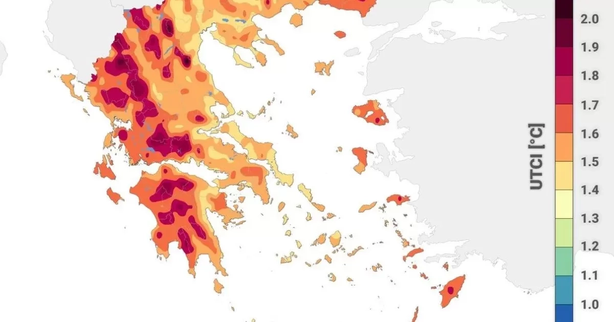Έρχεται επικίνδυνη ζέστη για τον άνθρωπο - Τι δείχνει η νέα μελέτη του Αστεροσκοπείου Αθηνών