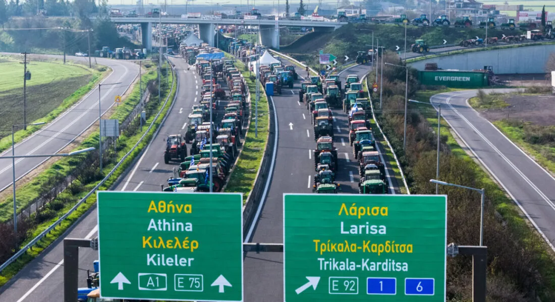 Προσαρμογές στην κυκλοφορία λόγω των αγροτικών κινητοποιήσεων 