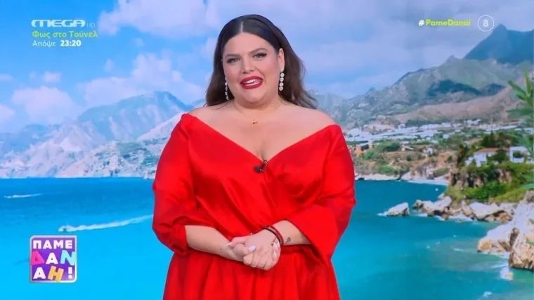 Δανάη Μπάρκα: Ο ξέφρενος χορός στις καλοκαιρινές διακοπές της