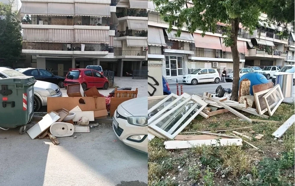 Δ.Λαρισαίων: Αυστηρή προειδοποίηση για παράνομη εναπόθεση ογκωδών αντικειμένων (ΦΩΤΟ)