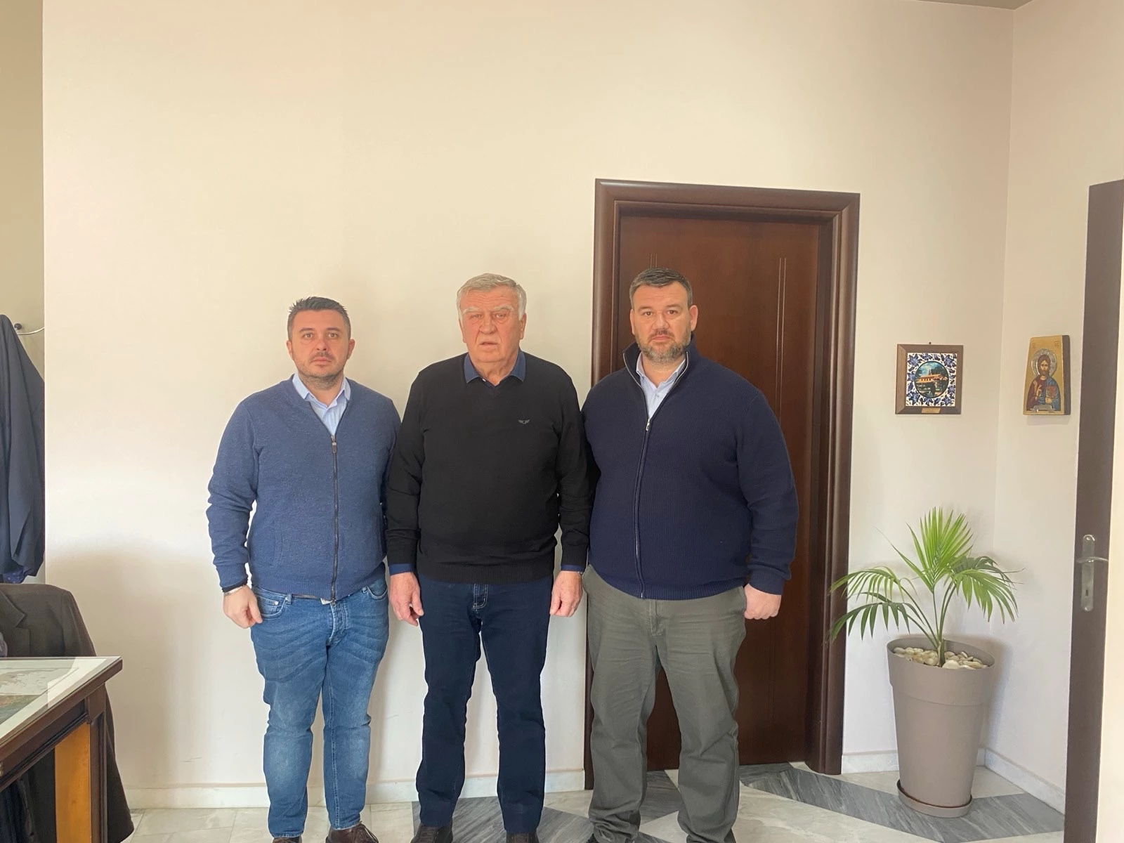 Στον Δήμαρχο Κιλελέρ Θανάση Νασιακόπουλο ο Δημήτρης Παπαλέξης