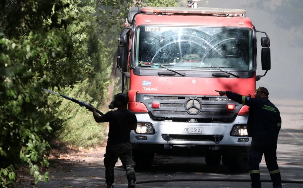 Υπό έλεγχο η πυρκαγιά στην Περαία Θεσσαλονίκης