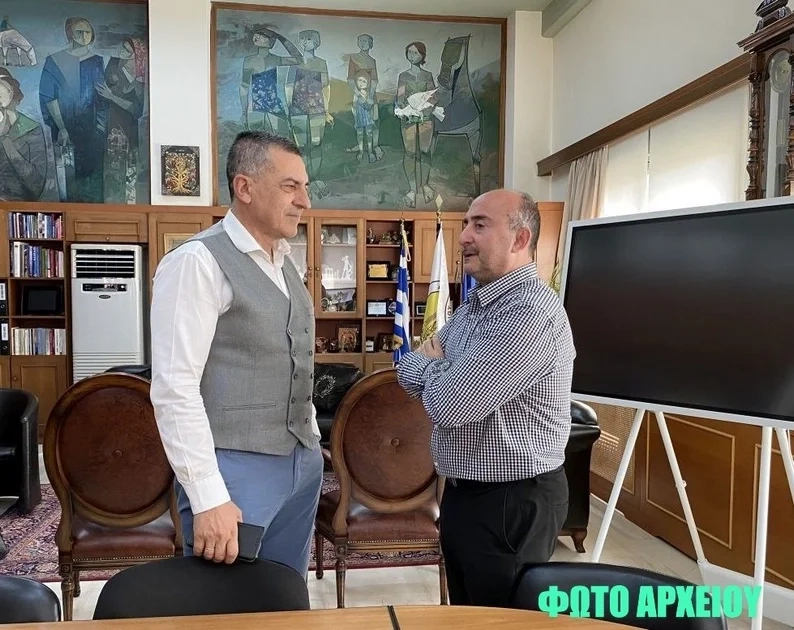 Γόνιμη συνάντηση Περιφερειάρχη Θεσσαλίας - Δημάρχου Τρικκαίων