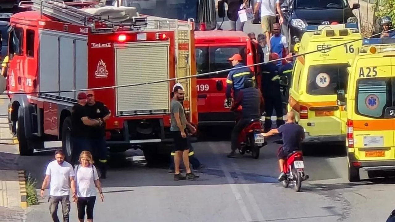 Νέο τροχαίο ατύχημα στο Ηράκλειο: Συγκρούστηκε ΙΧ με φορτηγό