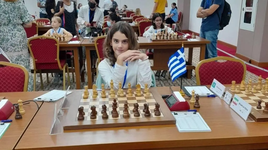 Το παιδί «θαύμα» του ελληνικού σκακιού: Η 11χρονη Παγκόσμια Πρωταθλήτρια Ευαγγελία Σίσκου! 