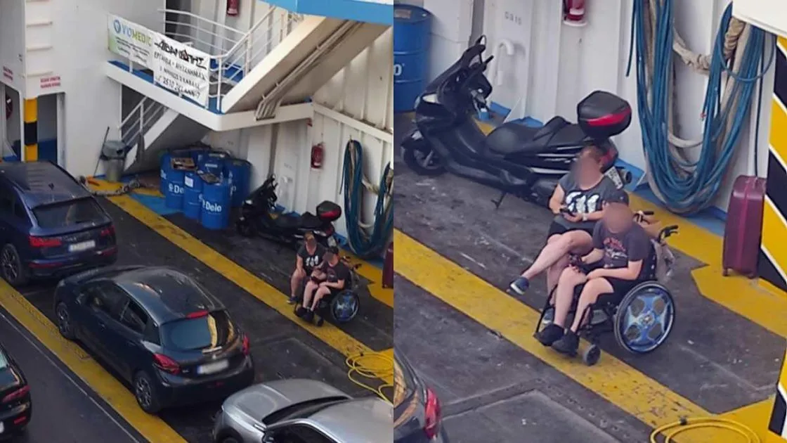 Παιδί ΑμεΑ ταξίδεψε σε γκαράζ ferry boat από Θάσο εν μέσω καύσωνα