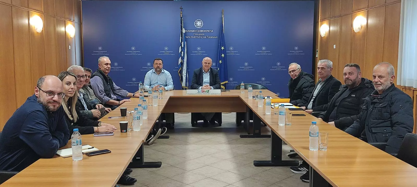 Το ΥΠΑΑΤ είδε "ουσιαστική κι εποικοδομητική συζήτηση" Τσιάρα με την ΕΟΑΣ Καρδίτσας  