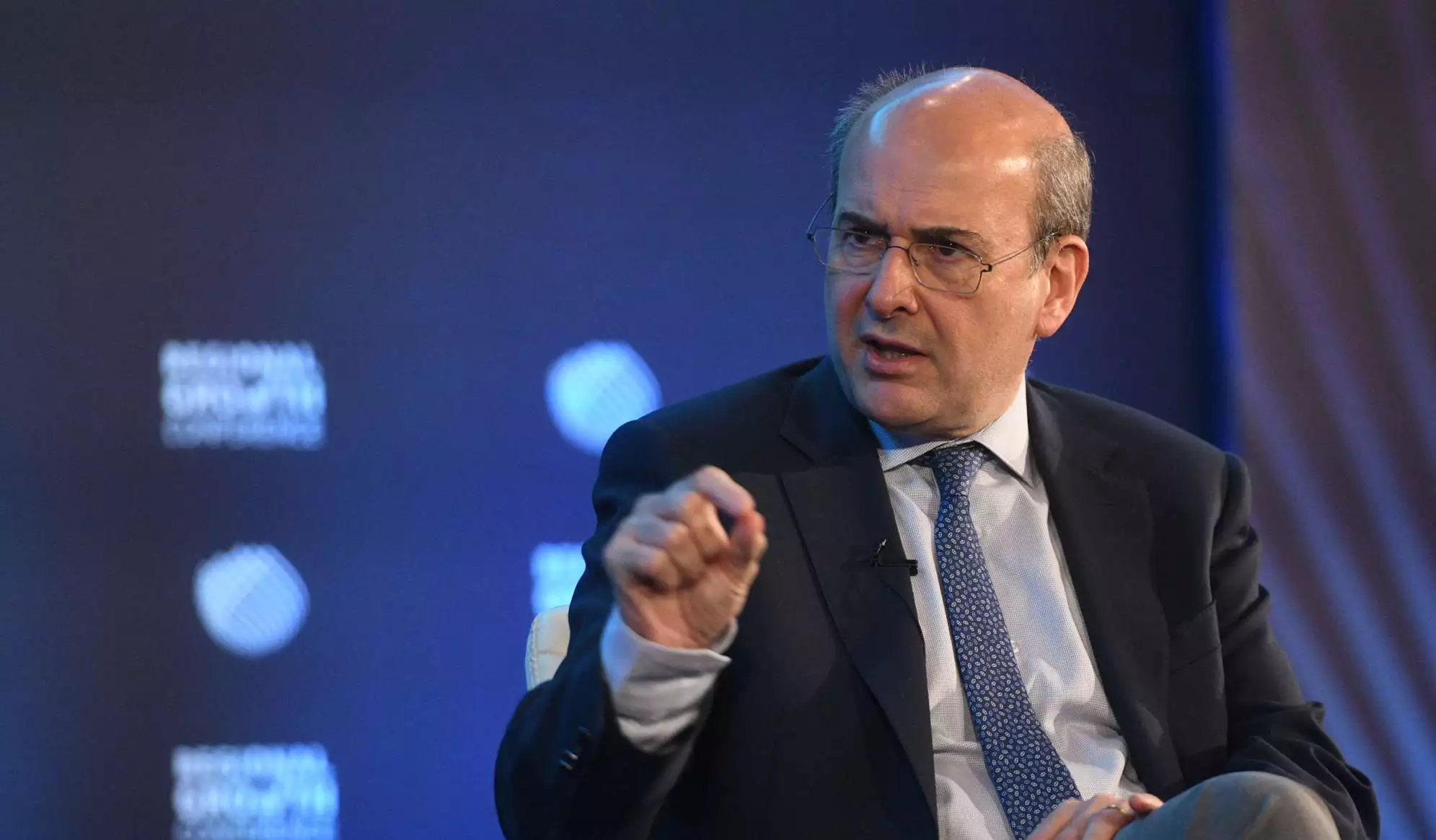 Στη Λάρισα για την πίτα του Επιμελητηρίου ο Κωστής Χατζηδάκης