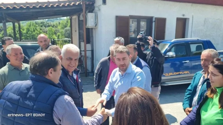 Από την Ζαγορά στη Λάρισα ο Ανδρουλάκης