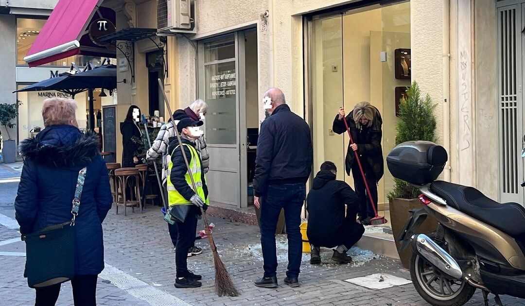 Διάρρηξη σε κοσμηματοπωλείο στο κέντρο της Λάρισας
