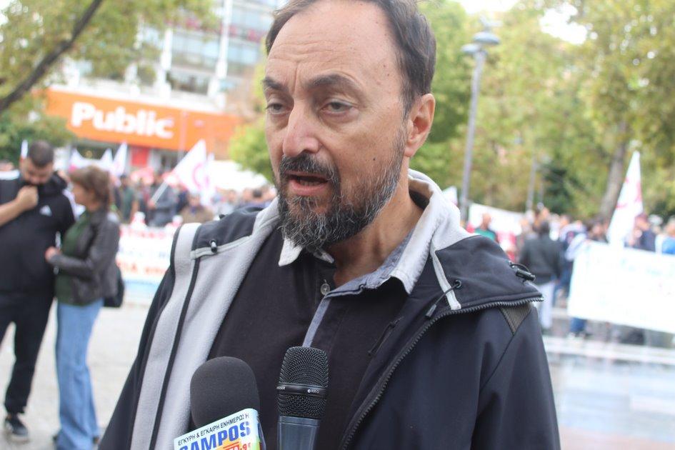 Στους δρόμους οι εργαζόμενοι της Λάρισας - Αντιδράσεις για 13ωρο και Τέμπη (VIDEO - ΦΩΤΟ)