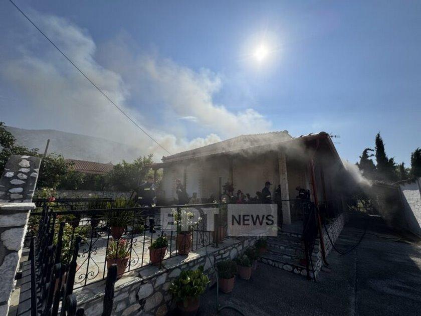 Κάηκε σπίτι σε χωριό της Λάρισας - Σώα η ηλικιωμένη ιδιοκτήτρια