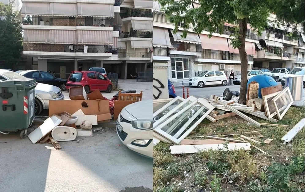 Δ.Λαρισαίων: Αυστηρή προειδοποίηση για παράνομη εναπόθεση ογκωδών αντικειμένων (ΦΩΤΟ)